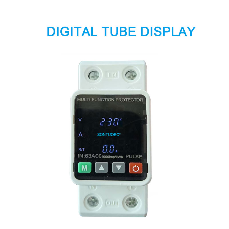 Digitale tube display overspanning en onderspanningsspanningsbeschermer
