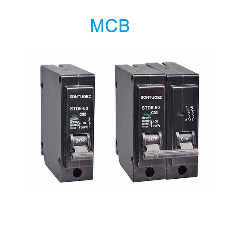 Hot Sale BH Safety Mini -stroomonderbreker MCB Prijs 100A