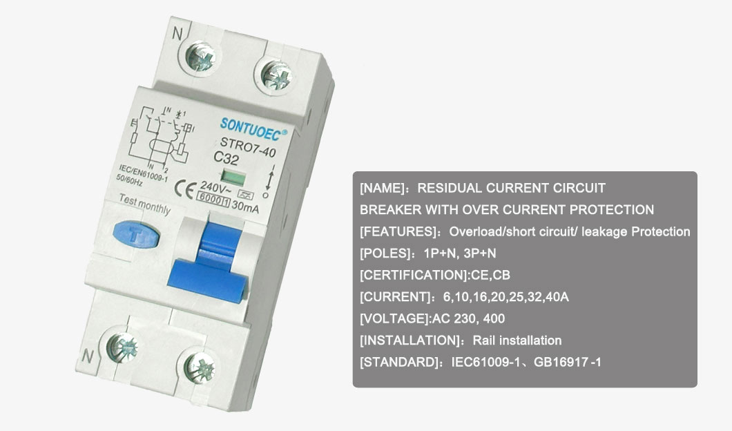 STRO7-40 RCBO