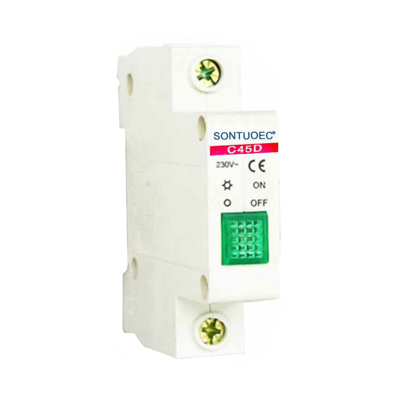 Modulaire DIN Rail LED -lichtindicator